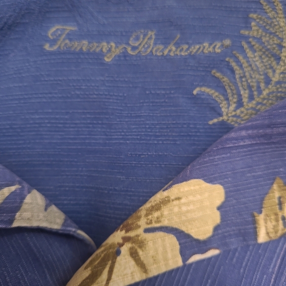 Tommy Bahama Men's Short Sleeve Button Down Shirt Size L - Picture 3 of 5